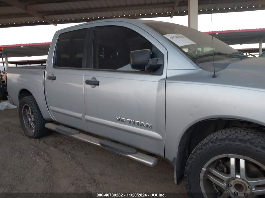 2008 Nissan Titan Se VIN: 1N6AA07D78N302939 Lot: 40780282