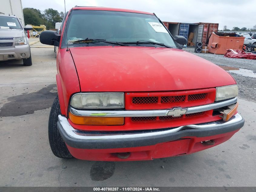 2000 Chevrolet Blazer Ls VIN: 1GNDT13W9Y2253081 Lot: 40780287