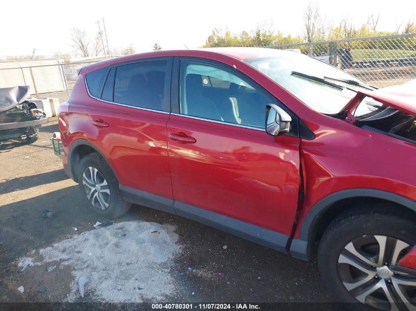 2017 Toyota Rav4 Le VIN: 2T3BFREV3HW675994 Lot: 40780301