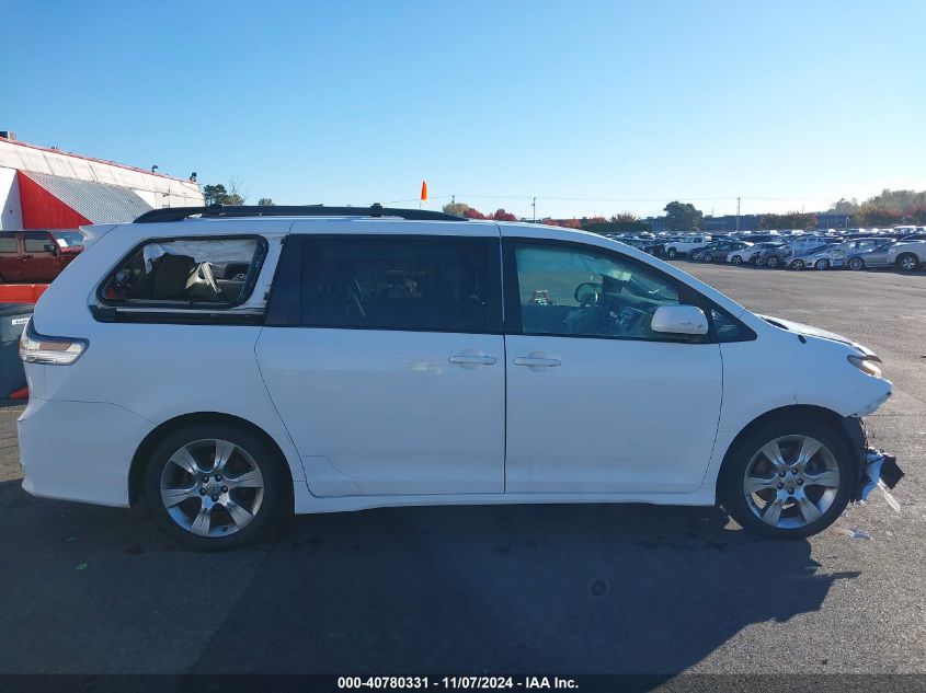 2011 Toyota Sienna Sport VIN: 5TDXK3DCXBS039967 Lot: 40780331