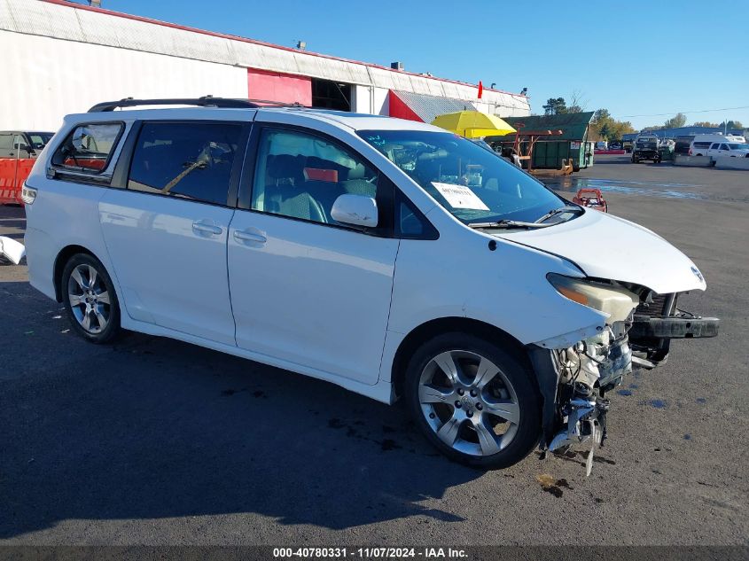 2011 Toyota Sienna Sport VIN: 5TDXK3DCXBS039967 Lot: 40780331