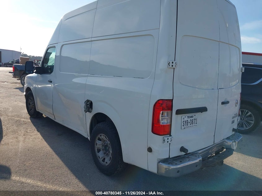 Vin: 1n6af0ly6dn112778, lot: 41269830, nissan nv cargo nv2500 hd sv v8 20133