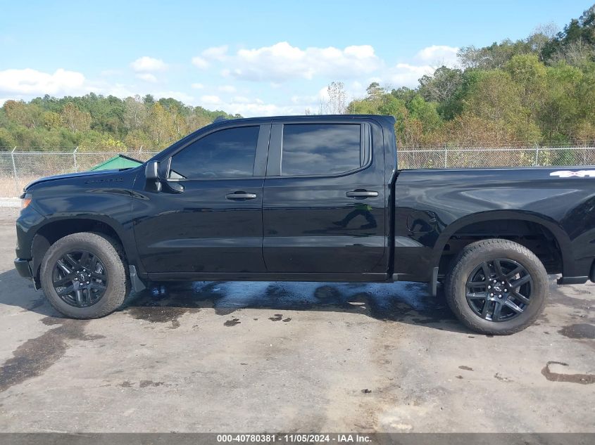 2023 Chevrolet Silverado 1500 4Wd Short Bed Custom VIN: 3GCPDBEKXPG292187 Lot: 40780381