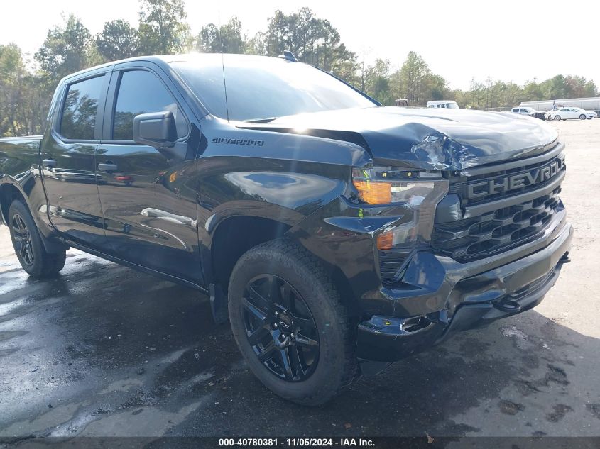 2023 Chevrolet Silverado 1500 4Wd Short Bed Custom VIN: 3GCPDBEKXPG292187 Lot: 40780381