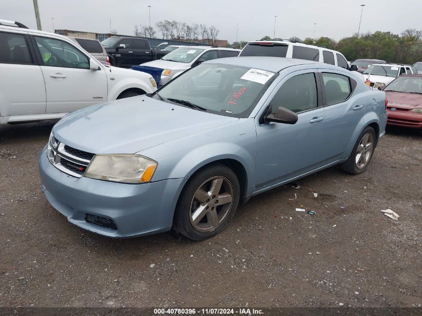 VIN 1C3CDZAB9DN730637 2013 DODGE AVENGER no.2