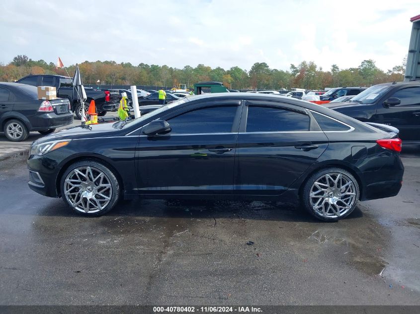 2017 Hyundai Sonata VIN: 5NPE24AF6HH510930 Lot: 40780402