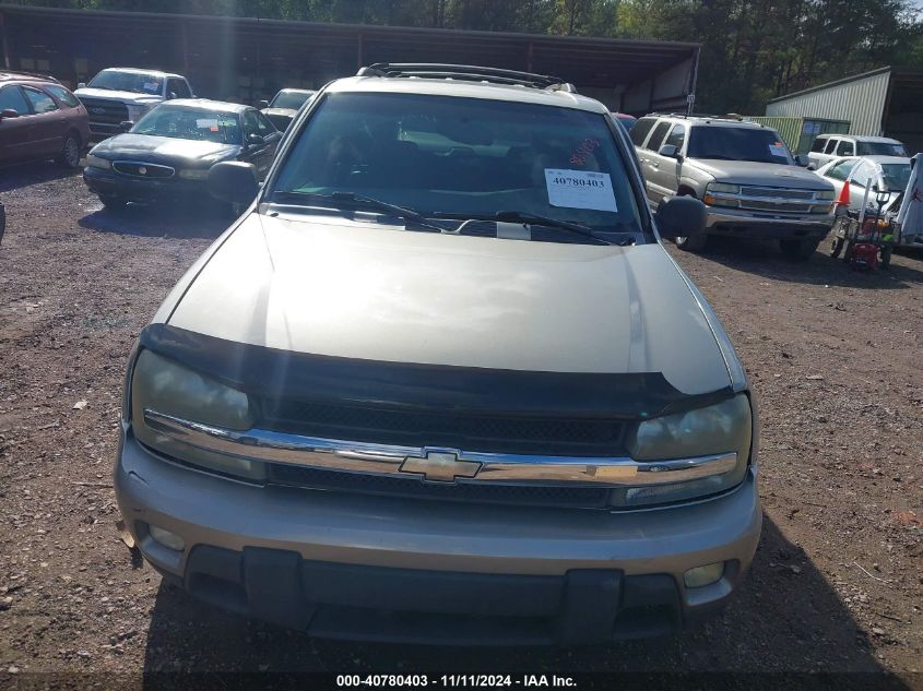 2003 Chevrolet Trailblazer Lt VIN: 1GNDS13S832336378 Lot: 40780403