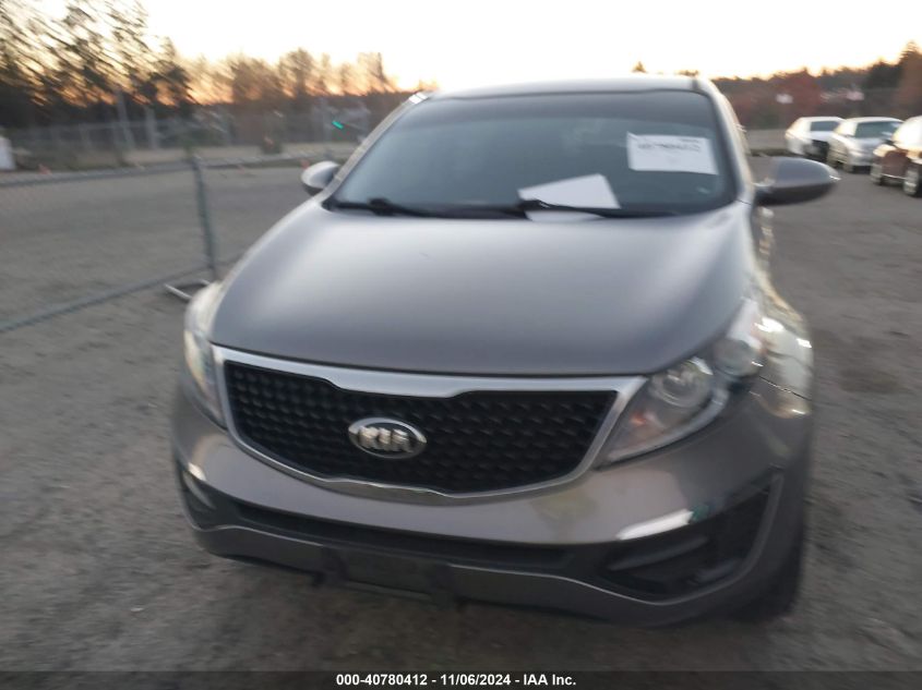 2016 Kia Sportage Lx VIN: KNDPB3ACXG7856989 Lot: 40780412