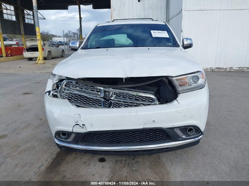 2018 Dodge Durango Citadel Awd VIN: 1C4RDJEG8JC345915 Lot: 40780424