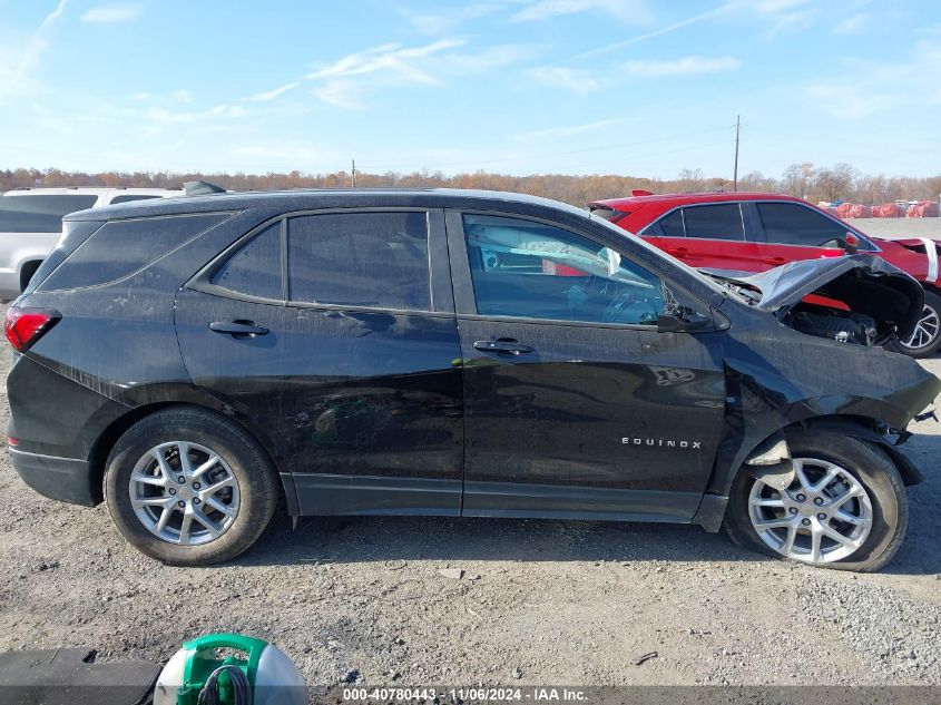 2022 Chevrolet Equinox Fwd 1Fl VIN: 2GNAXFEV9N6111773 Lot: 40780443