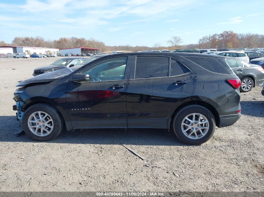 2022 Chevrolet Equinox Fwd 1Fl VIN: 2GNAXFEV9N6111773 Lot: 40780443