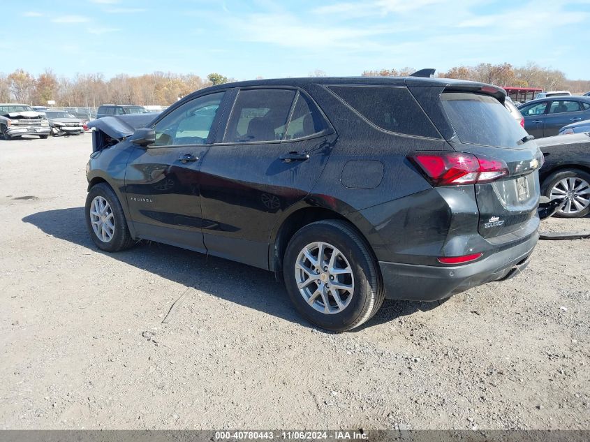 2022 Chevrolet Equinox Fwd 1Fl VIN: 2GNAXFEV9N6111773 Lot: 40780443