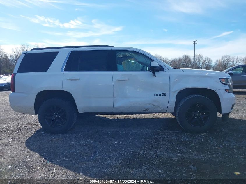 2016 Chevrolet Tahoe Lt VIN: 1GNSKBKCXGR325533 Lot: 40780487