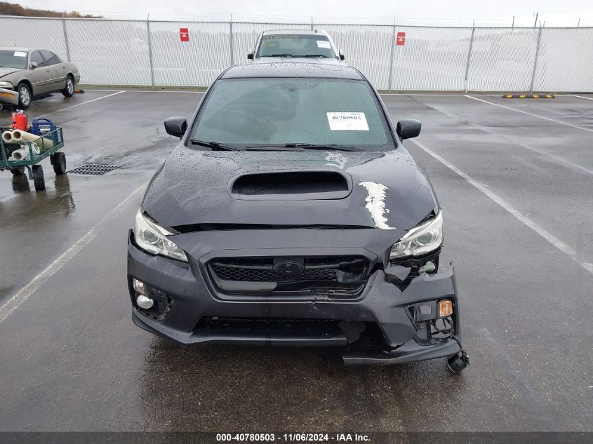 2015 Subaru Wrx Premium VIN: JF1VA1D62F9834207 Lot: 40780503