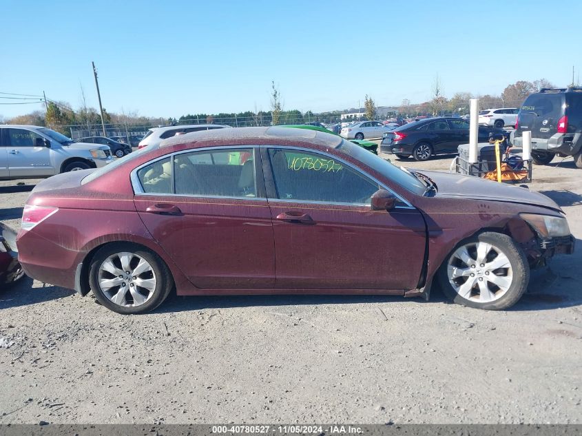 2008 Honda Accord 2.4 Ex-L VIN: 1HGCP26858A136617 Lot: 40780527