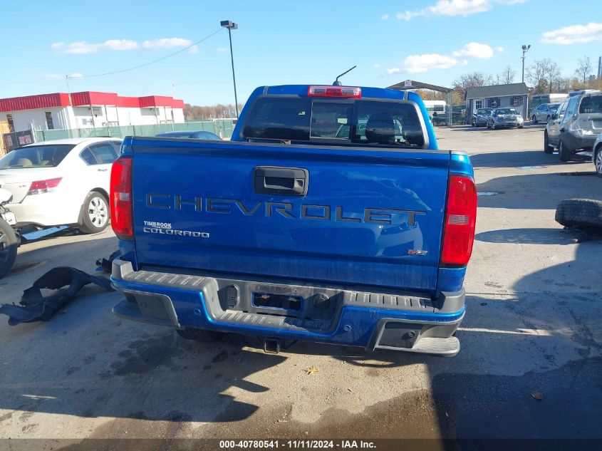 2021 Chevrolet Colorado Z71 VIN: 1GCGTDEN5M1279107 Lot: 40780541