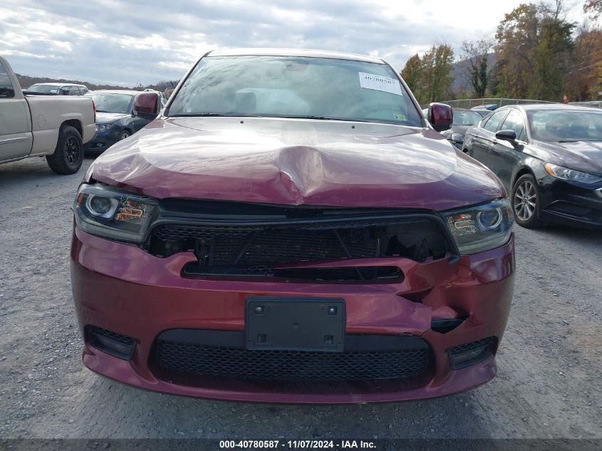 2020 Dodge Durango Gt Plus Awd VIN: 1C4RDJDG5LC261653 Lot: 40780587