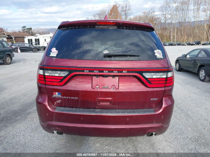 2020 Dodge Durango Gt Plus Awd VIN: 1C4RDJDG5LC261653 Lot: 40780587