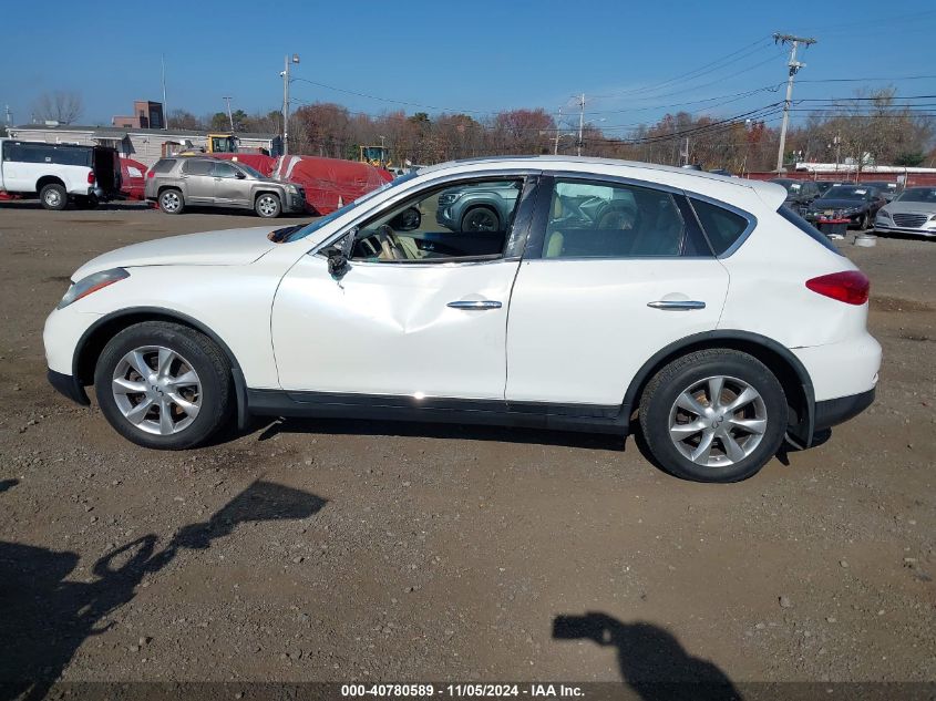 2010 Infiniti Ex35 Journey VIN: JN1AJ0HR7AM752263 Lot: 40780589