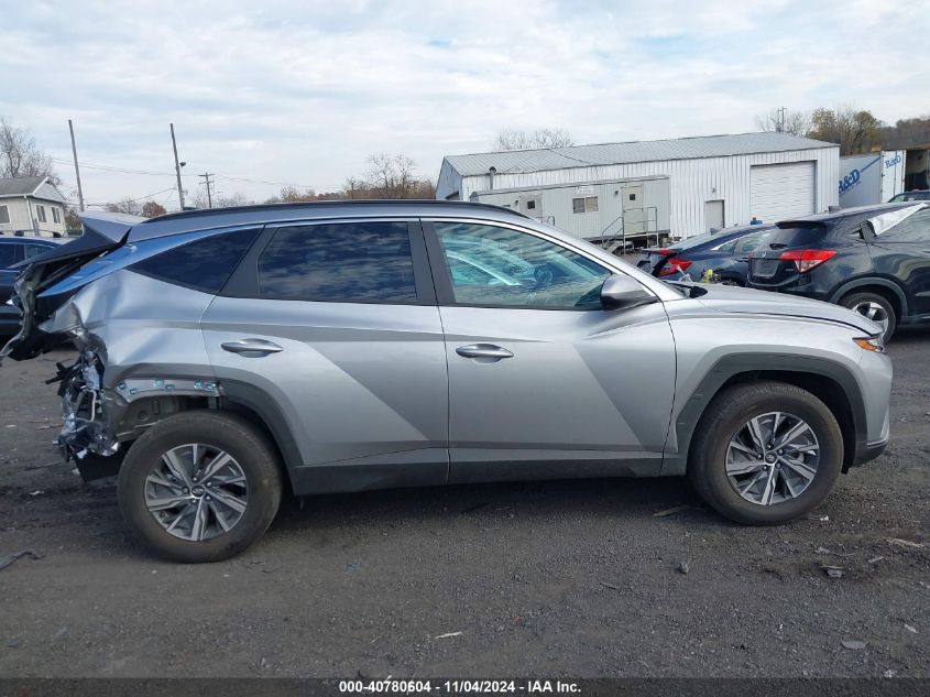 2024 Hyundai Tucson Hybrid Blue VIN: KM8JBCD1XRU215681 Lot: 40780604