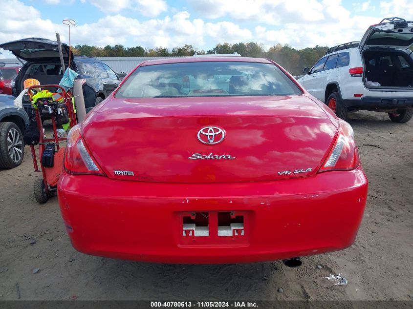 2004 Toyota Camry Solara Sle V6 VIN: 4T1CA38P54U003158 Lot: 40780613