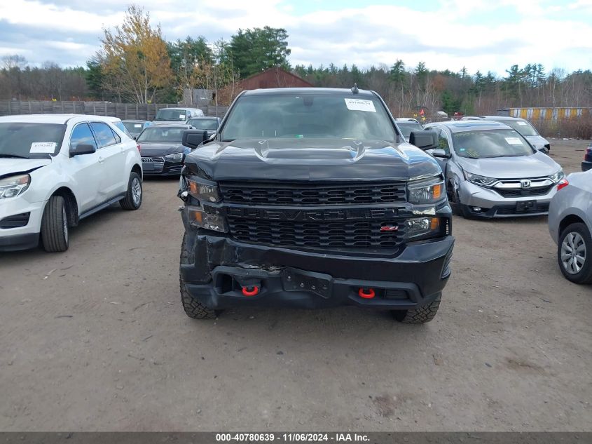 2021 Chevrolet Silverado 1500 4Wd Short Bed Custom Trail Boss VIN: 1GCPYCEH9MZ433874 Lot: 40780639