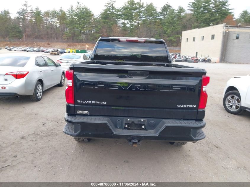 2021 Chevrolet Silverado 1500 4Wd Short Bed Custom Trail Boss VIN: 1GCPYCEH9MZ433874 Lot: 40780639