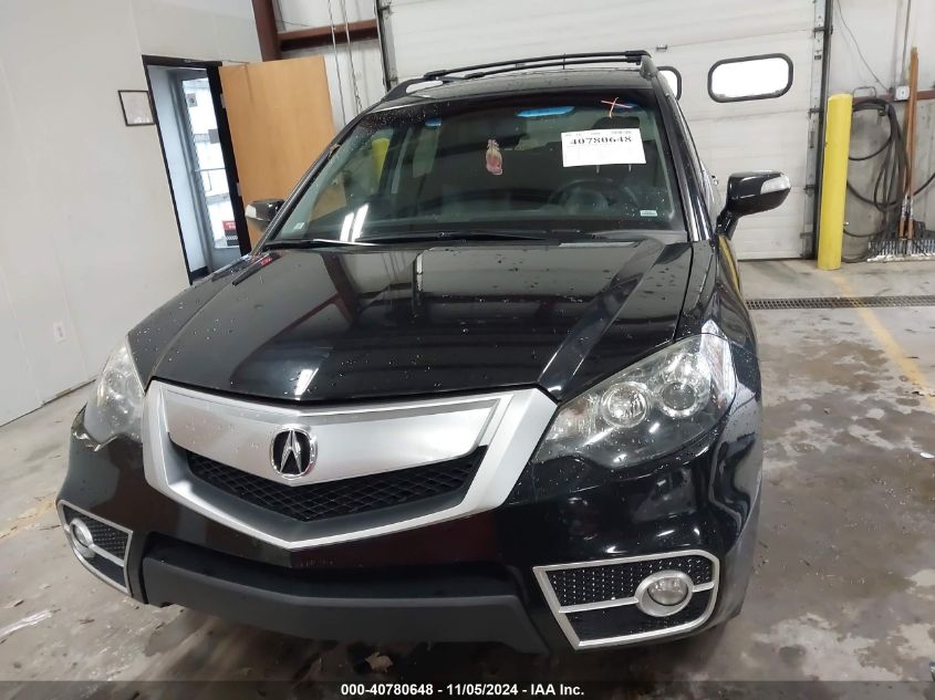 2011 Acura Rdx VIN: 5J8TB1H21BA007878 Lot: 40780648