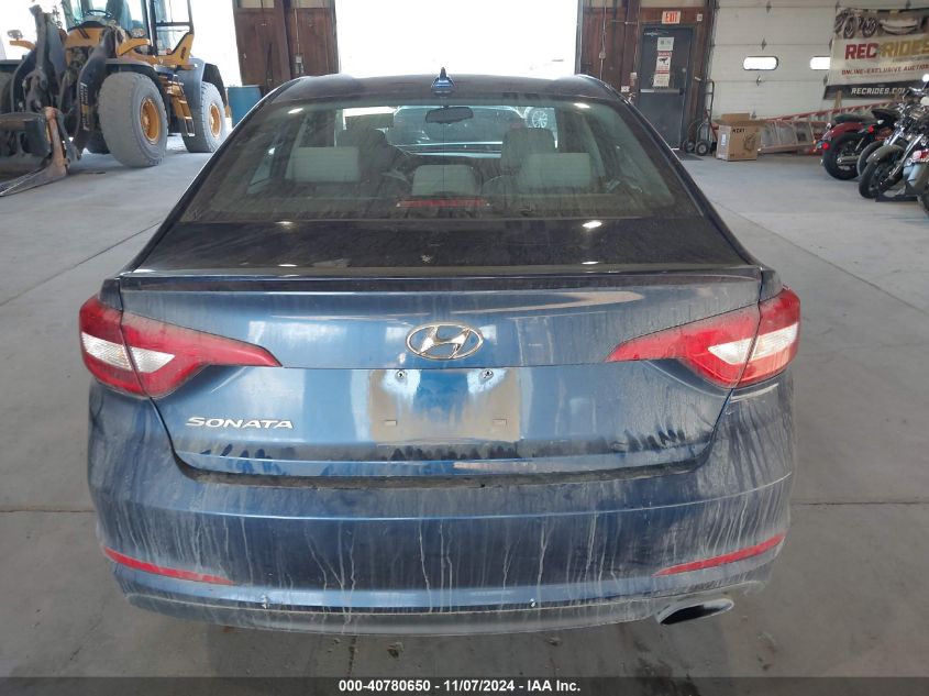 2016 Hyundai Sonata Se VIN: 5NPE24AF0GH376169 Lot: 40780650