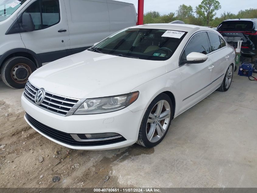 2013 Volkswagen Cc 2.0T Sport Plus VIN: WVWBP7AN6DE527654 Lot: 40780651