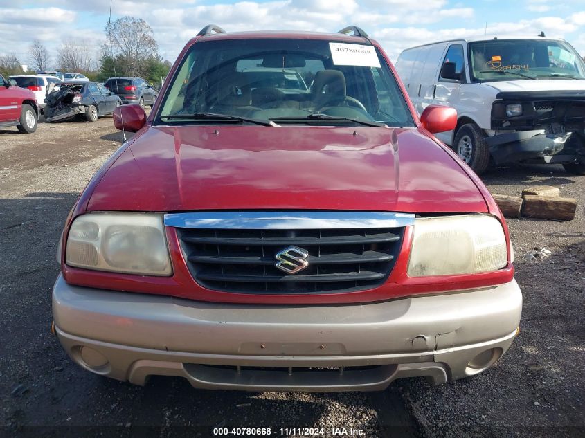 2003 Suzuki Grand Vitara VIN: JS3TD62VX34104040 Lot: 40780668