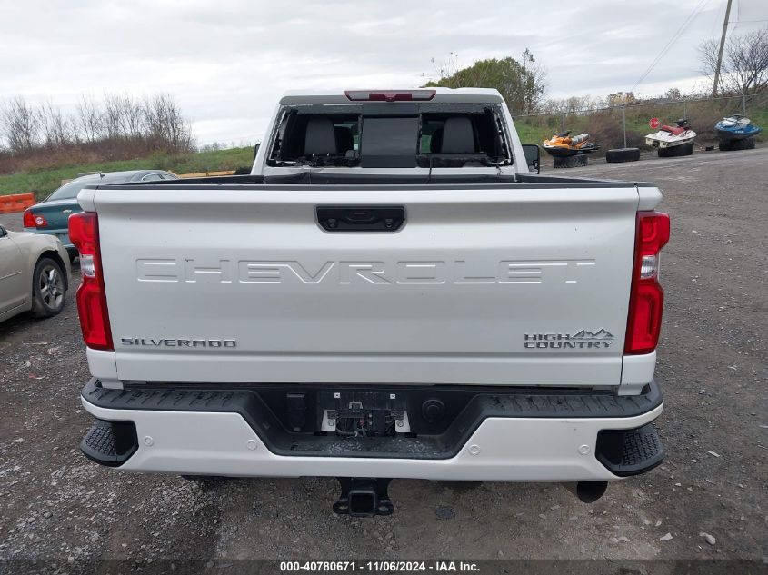 2022 Chevrolet Silverado 2500Hd 4Wd Standard Bed High Country VIN: 1GC4YREY9NF241329 Lot: 40780671