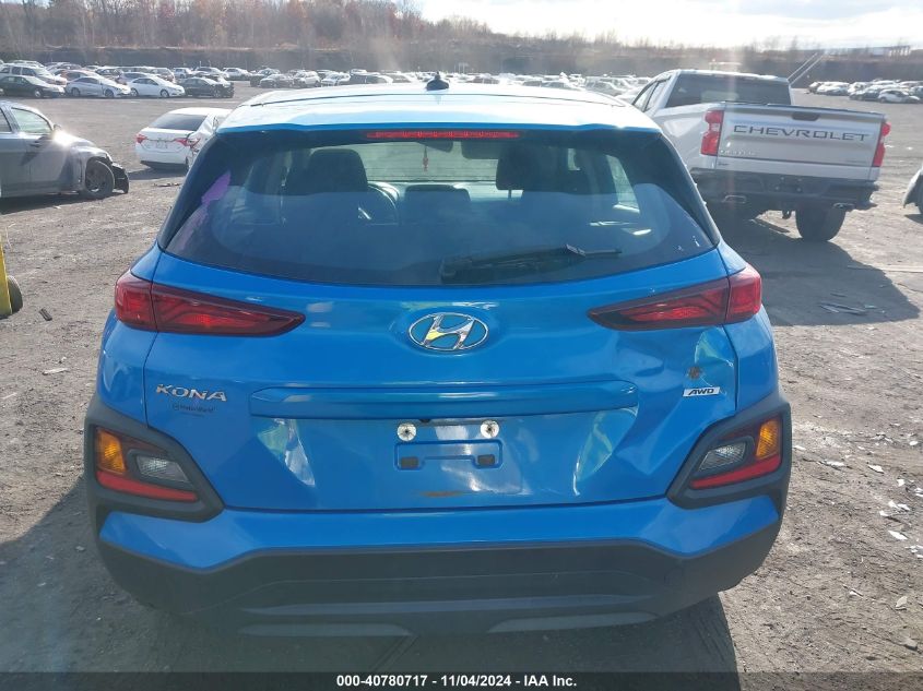 2020 Hyundai Kona Se VIN: KM8K1CAA6LU469911 Lot: 40780717