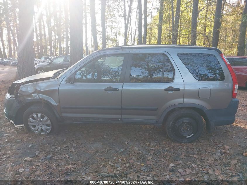 2006 Honda Cr-V Ex VIN: SHSRD78826U401728 Lot: 40780726