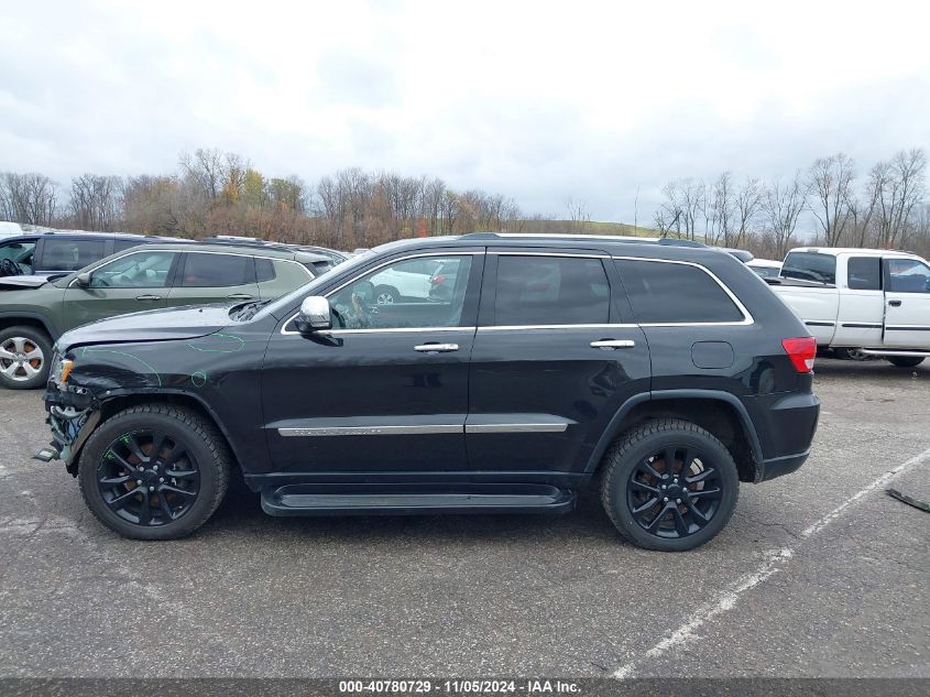 2012 Jeep Grand Cherokee Overland VIN: 1C4RJFCG6CC297942 Lot: 40780729