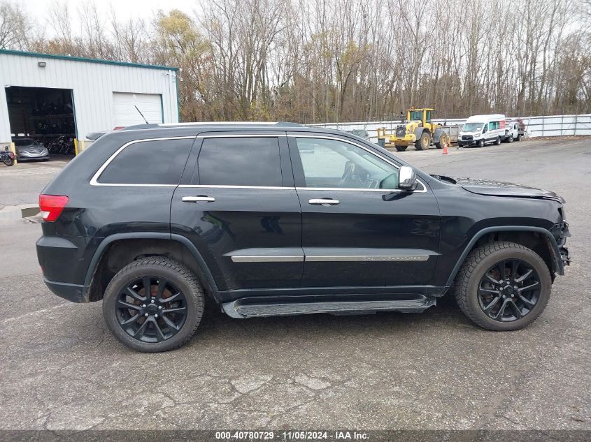 2012 Jeep Grand Cherokee Overland VIN: 1C4RJFCG6CC297942 Lot: 40780729