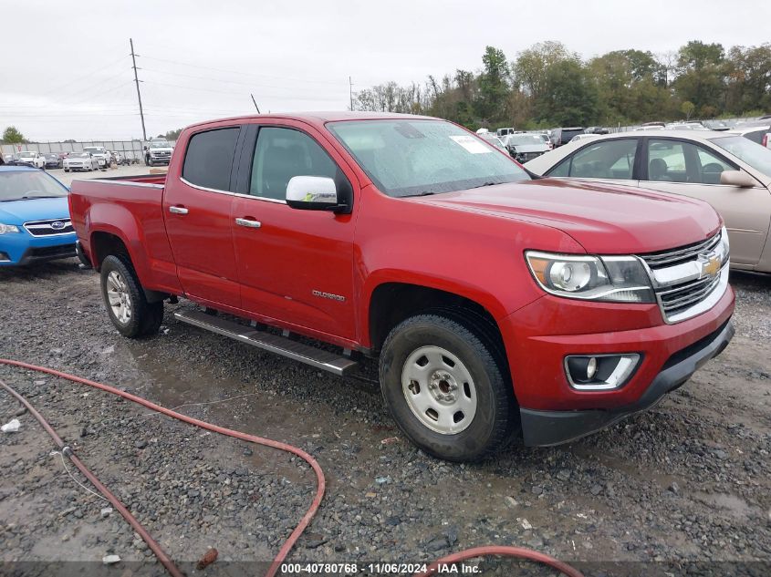 2016 Chevrolet Colorado Lt VIN: 1GCGSCE3XG1109258 Lot: 40780768