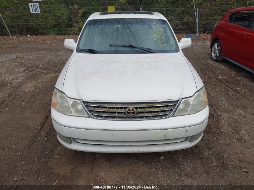 2003 Toyota Avalon Xls VIN: 4T1BF28B63U278449 Lot: 40780777