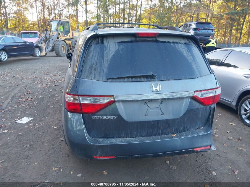 2011 Honda Odyssey Ex-L VIN: 5FNRL5H64BB015898 Lot: 40780795