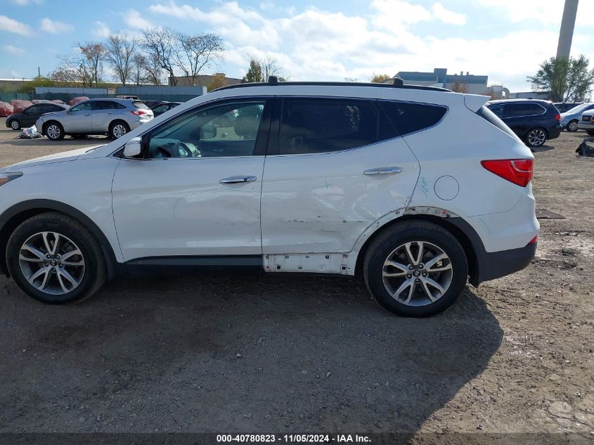 2014 Hyundai Santa Fe Sport 2.0L Turbo VIN: 5XYZUDLAXEG153591 Lot: 40780823