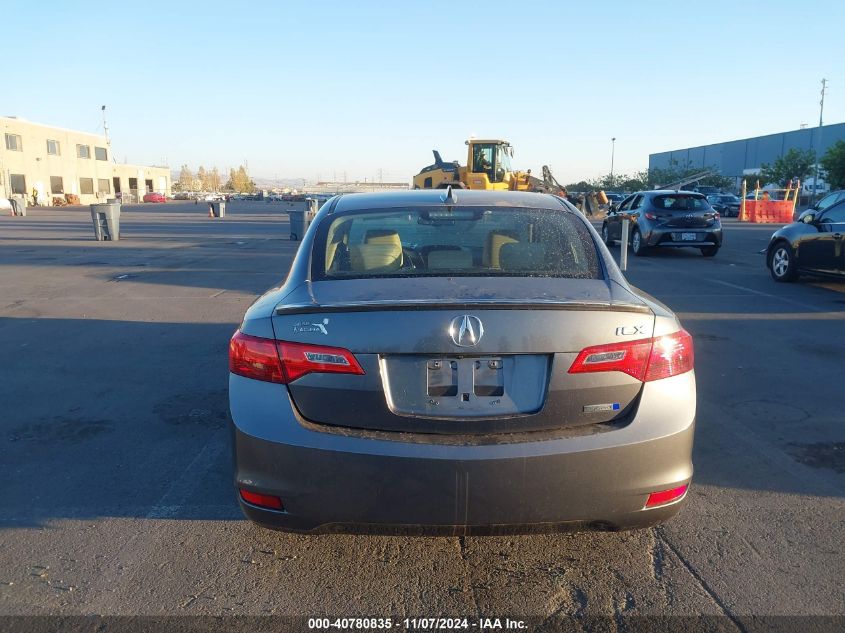 2013 Acura Ilx Hybrid 1.5L VIN: 19VDE3F70DE300491 Lot: 40780835