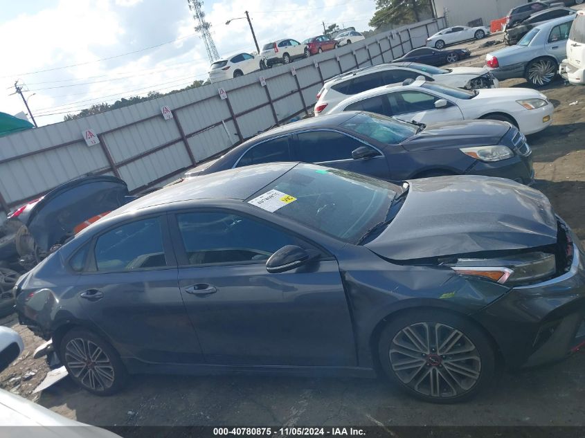 2022 Kia Forte Gt VIN: 3KPF44AC0NE493272 Lot: 40780875