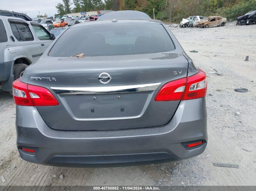 2017 Nissan Sentra Sv VIN: 3N1AB7AP6HL710797 Lot: 40780882