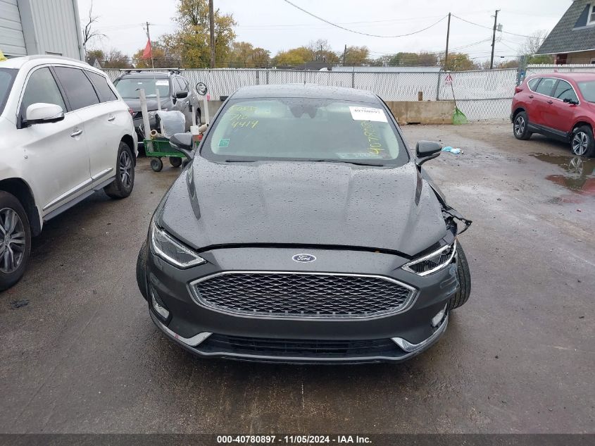 2019 FORD FUSION ENERGI TITANIUM - 3FA6P0SUXKR249615