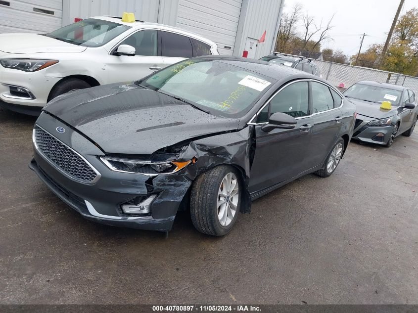 VIN 3FA6P0SUXKR249615 2019 Ford Fusion, Energi Tita... no.2