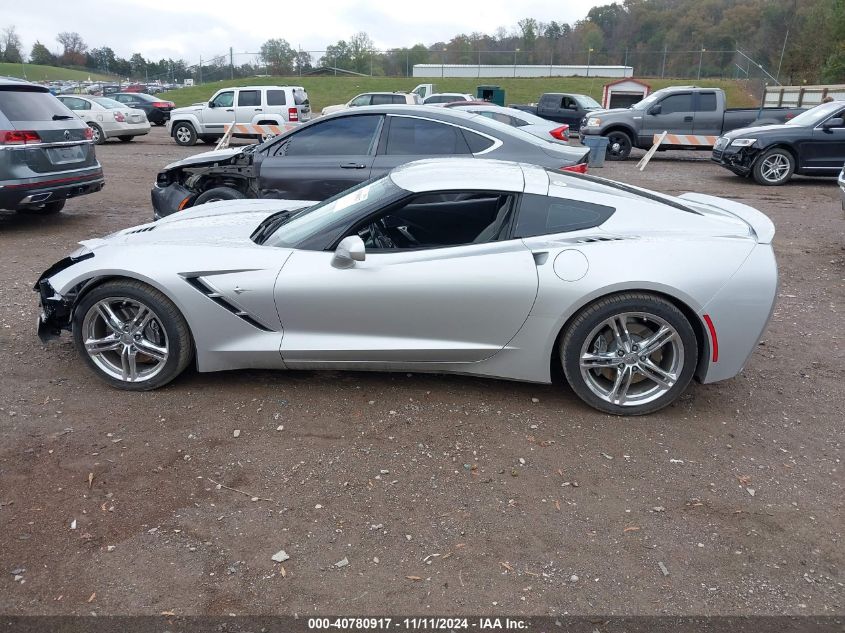 2017 Chevrolet Corvette Stingray VIN: 1G1YB2D78H5107997 Lot: 40780917