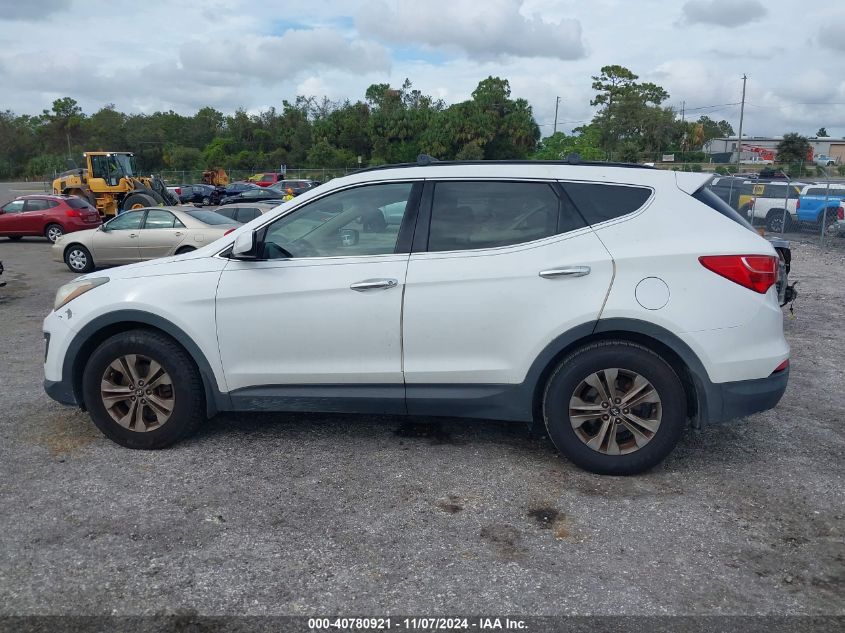 2013 Hyundai Santa Fe Sport VIN: 5XYZU3LB7DG109632 Lot: 40780921