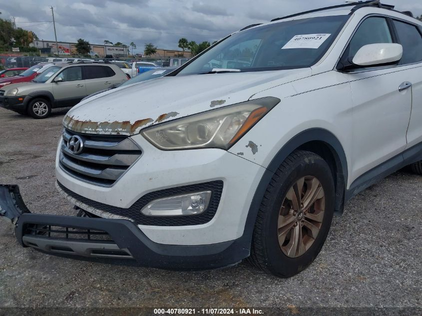 2013 Hyundai Santa Fe Sport VIN: 5XYZU3LB7DG109632 Lot: 40780921