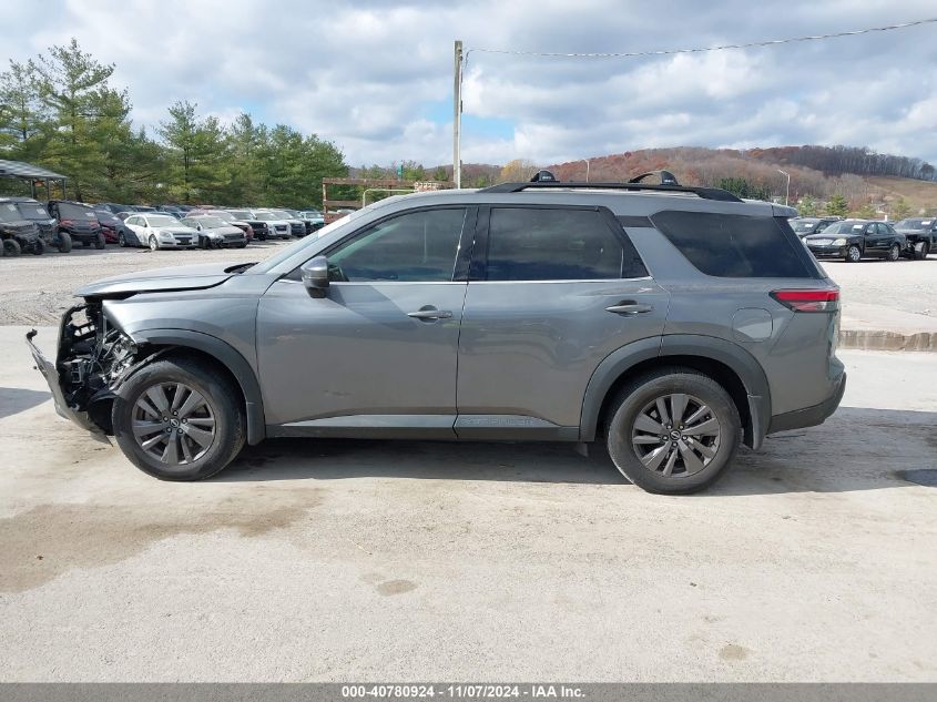 2022 Nissan Pathfinder Sv 4Wd VIN: 5N1DR3BD0NC213461 Lot: 40780924