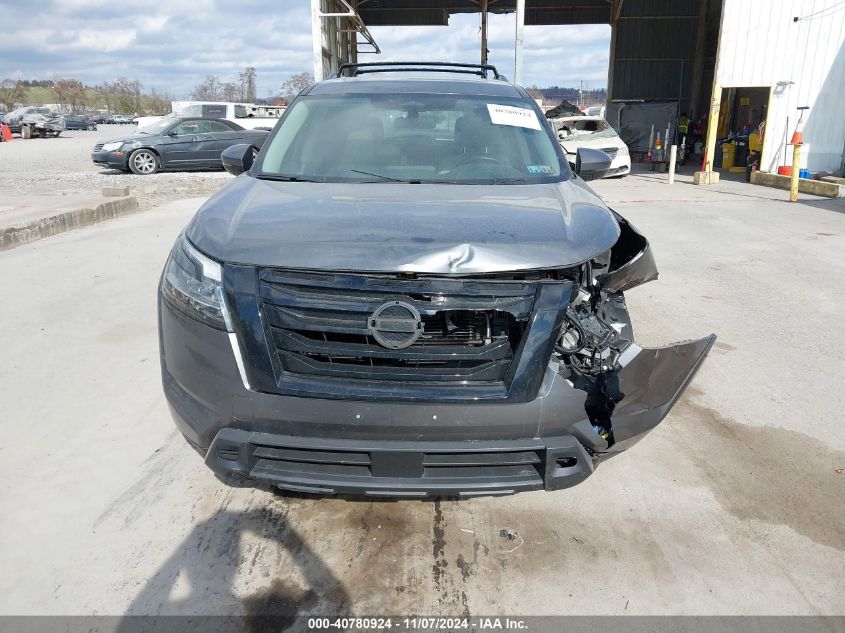 2022 Nissan Pathfinder Sv 4Wd VIN: 5N1DR3BD0NC213461 Lot: 40780924